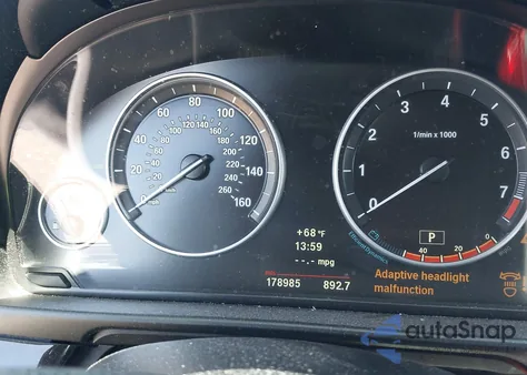 2012 BMW 528I xDrive from USA, damaged, VIN WBAXH5C55CDW03631